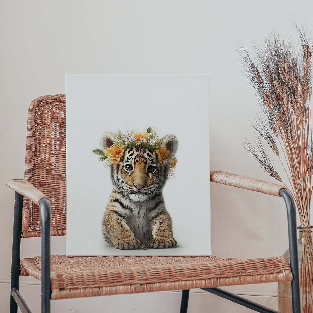 Cute baby tiger print