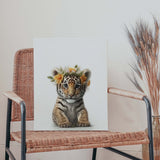 Cute baby tiger print