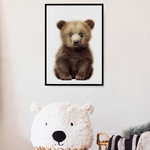 Baby Bear Digital Prints, Kids Room Decor, Woodland Nursery Baby Shower, Baby Gift, Bed Room Decor, Wall Art Prints