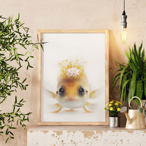 Artistic Puffer Fish Wall Art, Baby Puffer Fish Art Print, Wall Décor Over The Bed, Bathroom Wall Décor, Beach Wall Art, Housewarming Gift